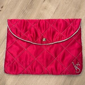 💖Vintage Pink Quilted Victoria Secret Lingerie Bag!💖